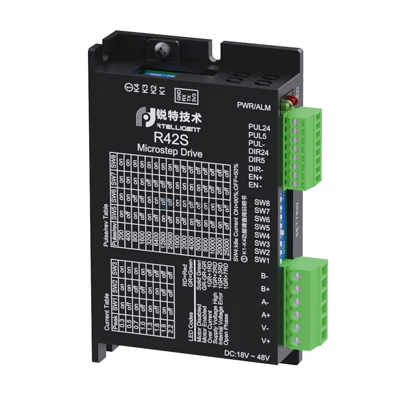 Драйвер шагового двигателя Rtelligent R42S