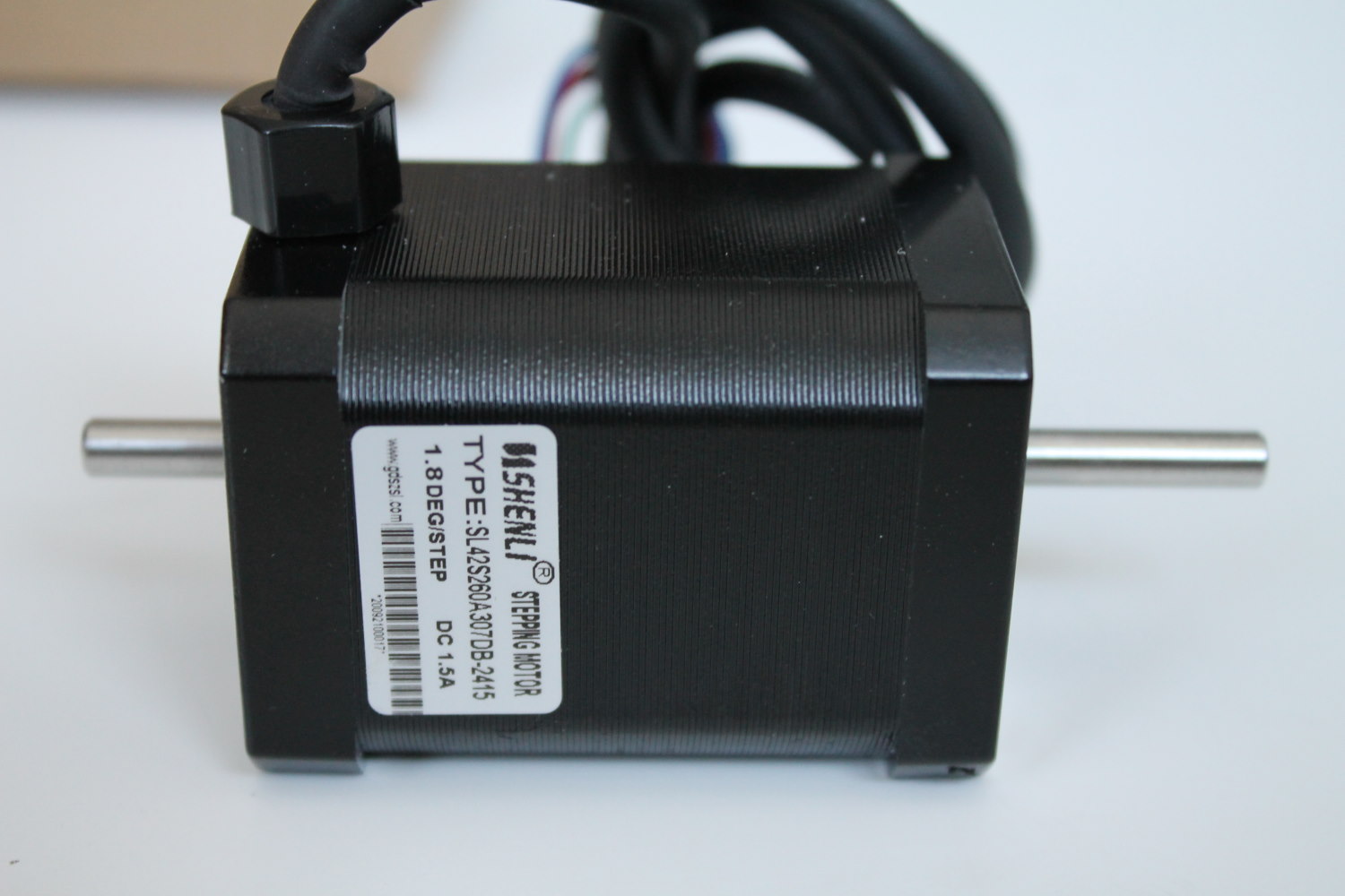 Шаговый двигатель NEMA 17 60 мм двойной вал