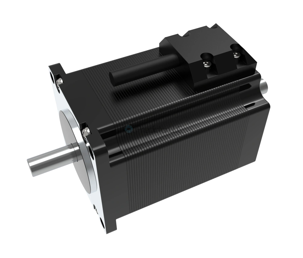 Шаговый двигатель NEMA 23, корпус 76 мм с двойным валом