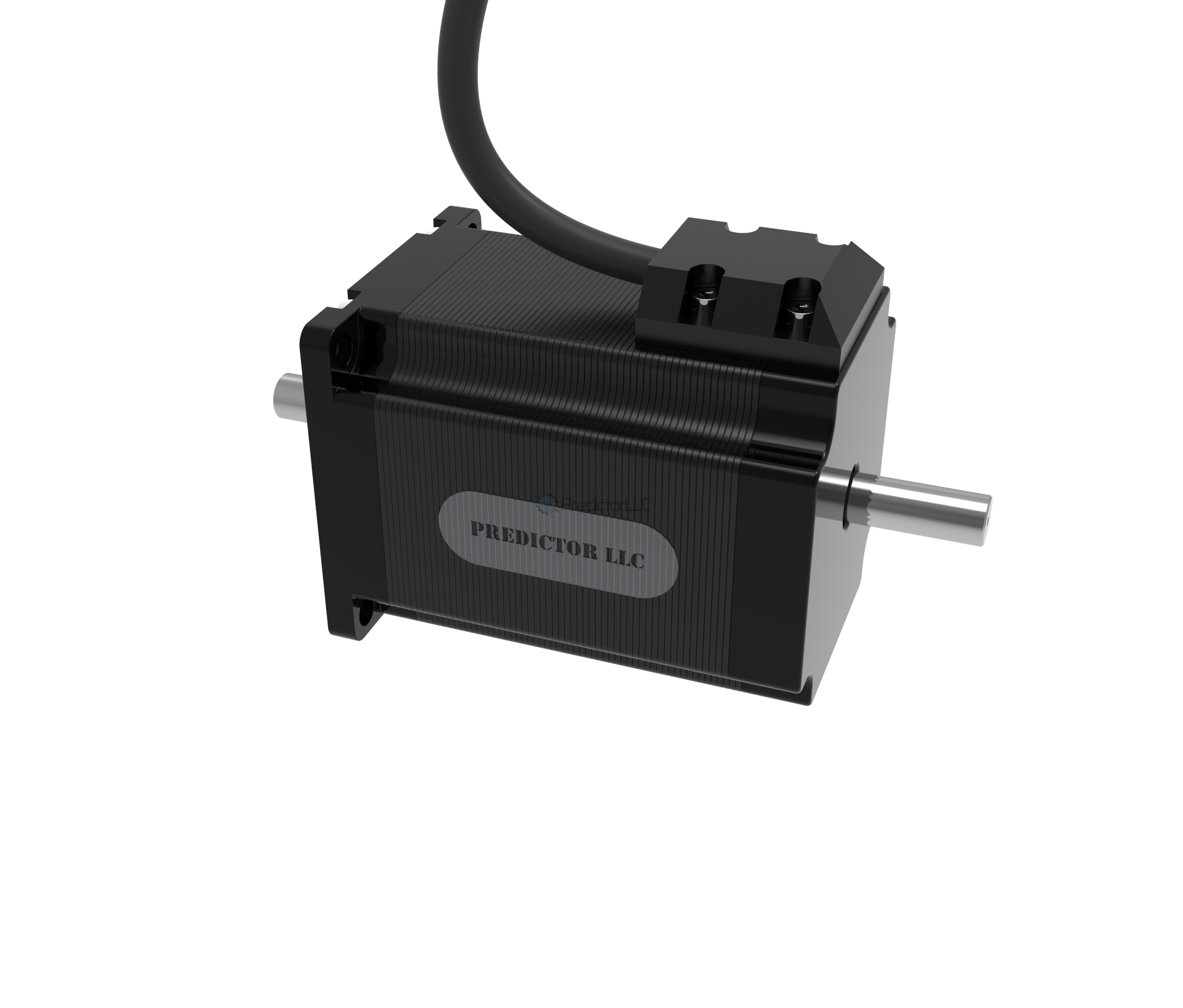 Шаговый двигатель NEMA 23, корпус 80 мм с двойным валом