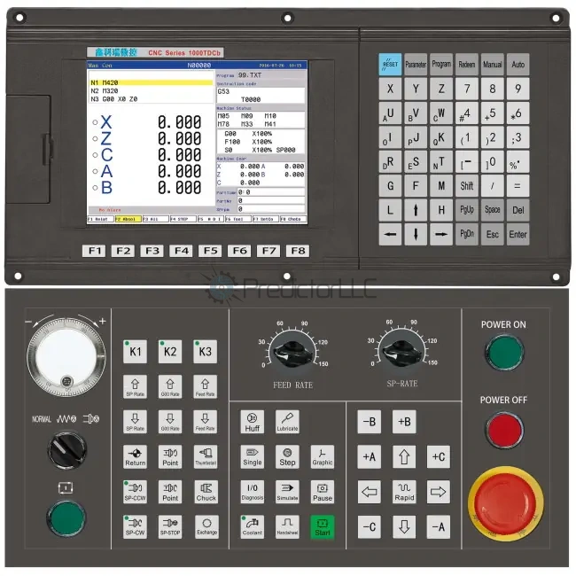 Токарный контроллер ЧПУ NEW1000TDCA-2-CE