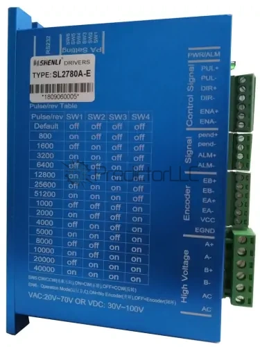 Драйвер шагового двигателя SHENLI SL2780A-E