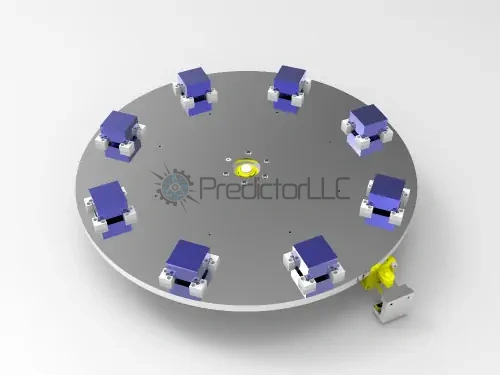 Автоматический поворотный стол на базе PMSM привода