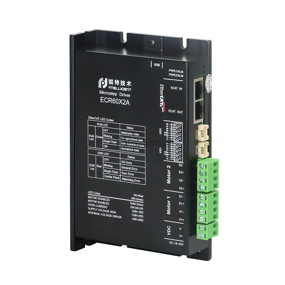 Драйвер шагового двигателя Rtelligent ECR60X2A